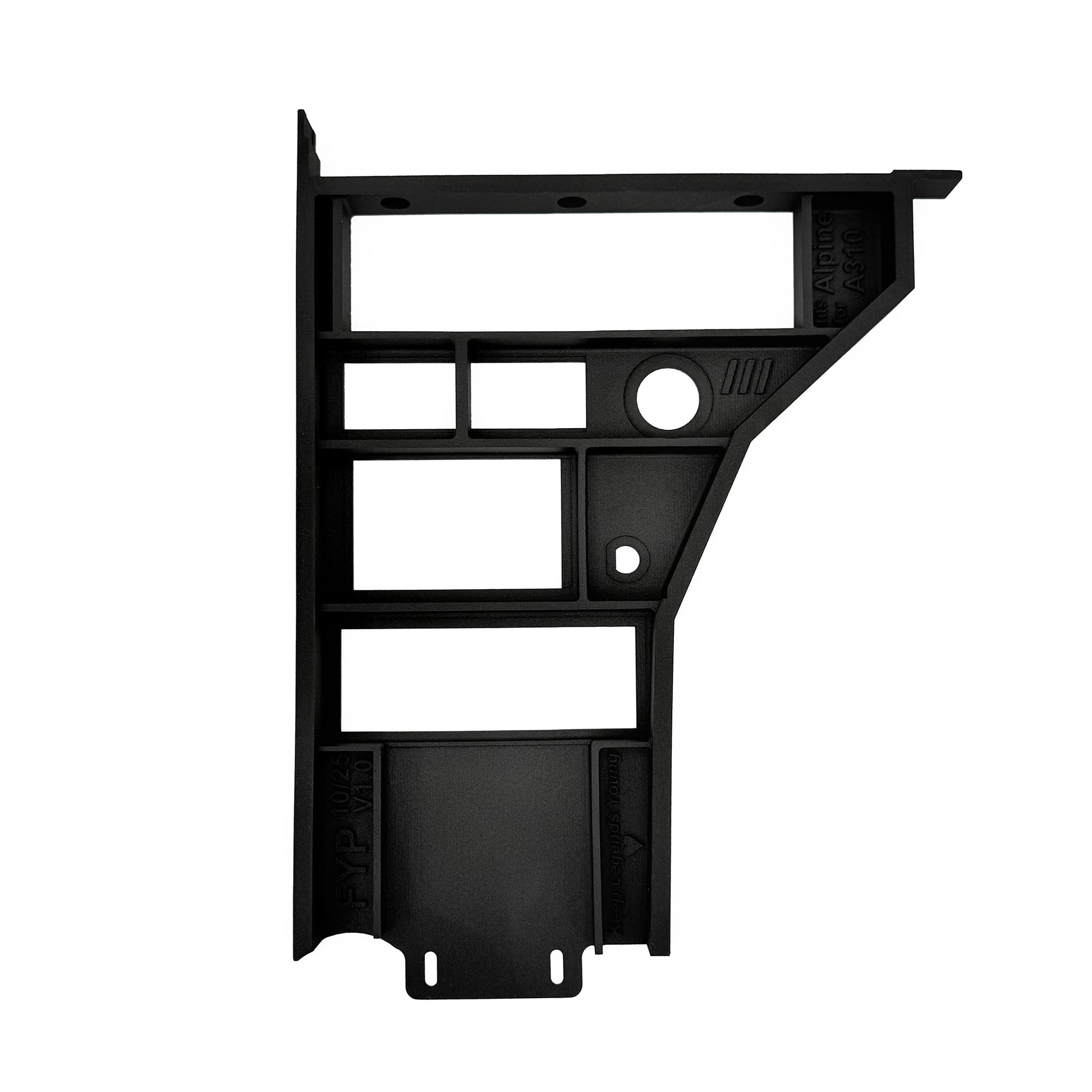 Mittelkonsole Alpine A310 Gesamtansicht rueckseite/ Alpine A310 console overall view back