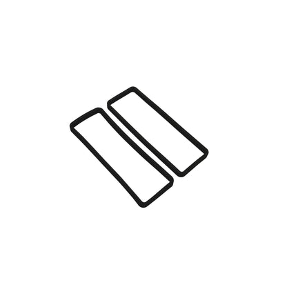 Set aus zwei Dichtungen für Blinker Renault 19 / Set of two indicator gaskets Renault 19