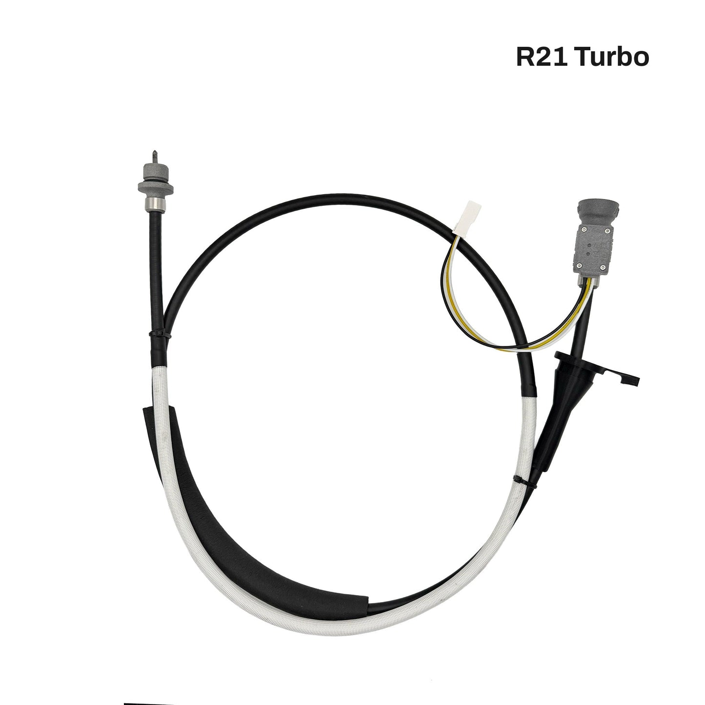 Tachowelle Renault R21 Turbo Linkslenker komplett mit Sensor / speedometer cable R21 Turbo left-hand drive complete with sensor