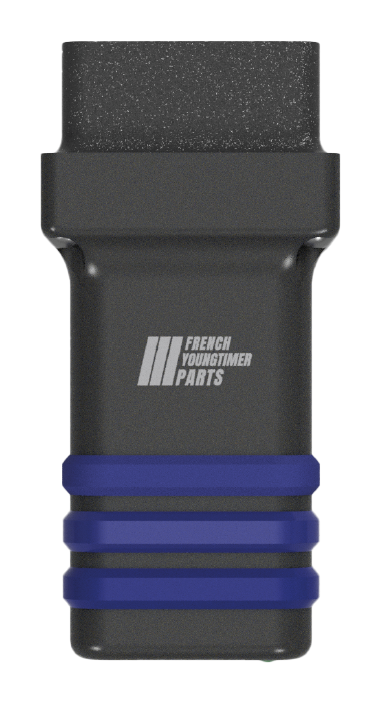 WiFENIX Diagnose-Dongle – Frontansicht mit French Youngtimer Parts Logo